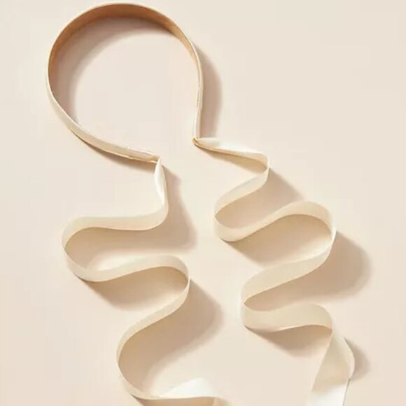 Satin bow tie headband by Anthropologie - Picture 1 of 1